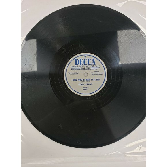 78 RPM-I Know What It Means to Be Blue-You're Lucky That I Love You-(R111) - Picture 2 of 4
